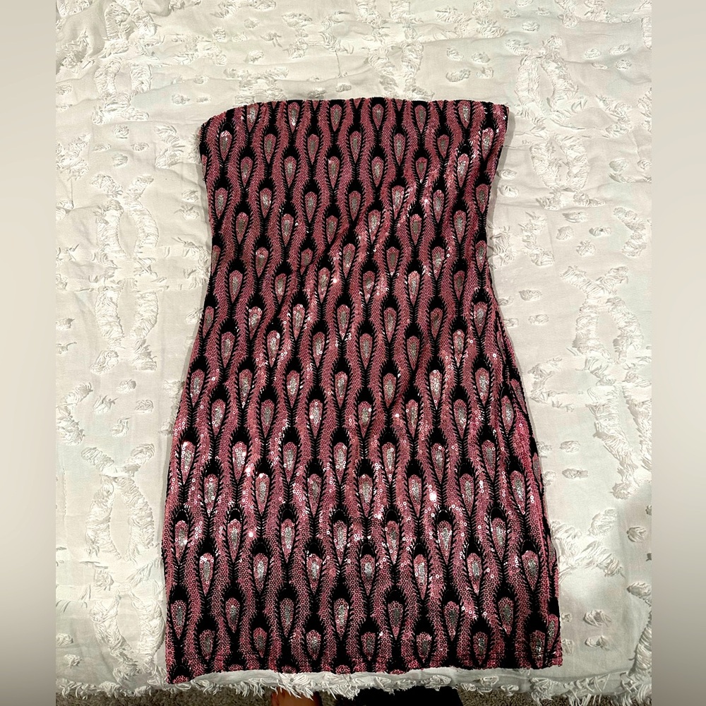 Pink Windsor Mini Dress